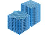 Piastrelle Ad Incastro 50 Pz. Piastrelle Per Pavimenti Piastrelle Per Pavimenti Drenanti, Piastrelle Per Pavimenti 30 X 30 Cm Piastrelle Per Pavimenti Quadrati Per Esterni Terrazza Piastrelle Per Pavimenti In Pvc Bagno, Piscina, Toilette, Blu