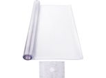 Succebuy Tovaglia Di Plastica, 106,7 X 182,9 Cm, 2,0 Mm Di Spessore Protezione Trasparente Del Tavolo, Tappetino Da Scrivania In Pvc, Impermeabile E Facile Da Pulire Per L'ufficio, Comodino