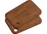 Kesper Tagliere 2 Pezzi, 23 X 15 X 1 Cm, Bambù Kesper 59311