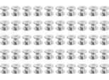 50 Set Di Viti Chicago M4 5X4X9,5 Mm A Testa Tonda E Piatta In Acciaio Inox Rivetti Per L'artigianato In Pelle