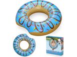 Ruota Gonfiabile Da Spiaggia Per Il Nuoto Ciambella Blu 107Cm Bestway