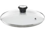 Tefal 28097612 Pan Lid Round Black, Stainless Steel, Transparent