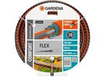 Gardena 18030 Tubo Da Giardino 10 M Fuori Terra Tessuto Nero, Arancione