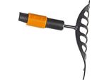 Fiskars Quikfit Rastrello Da Giardino Acciaio Nero