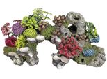 Aqua Ornamenti "Corallo"" Con Piante 28,0 X 12,0 X 13,5 Cm"