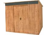 Duramax Tetto Pent Lucernario Casa Da Giardino 4,7 M², Decoro Rovere Duramax 20545