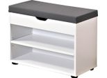 Kesper Portascarpe Con Sedile 60 X 45 X 30 Cm, Bianco Kesper 15914