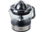 Jata EX421 Spremiagrumi Spremiagrumi Manuale 40 W Nero, Acciaio Inox, Trasparente