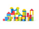 Blocchi Colorati Woody, 50 Pezzi Woody 102190911