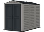 Duramax Yardmate Plus Casetta Da Giardino 4,1 M² + Struttura Del Pavimento, Vinile, Grigio/Antracite Duramax 35825
