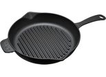 Lava Metal Padella Per Grigliate Con Manico Integrato Ø 28 Cm, Ghisa, Nero Lava Metal LVECOYGT28