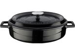 Lava Casseruola In Metallo Ø 28 Cm, 3,5 L, Ghisa, Nero Lava Metal LVYST28K2B