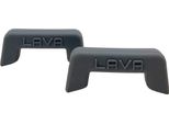 Lava Metal Maniglie In Silicone Grigio Lava Metal
