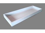 Vassoio Prodex Rettangolo In Legno Bianco 40 X 14 Cm Prodex 670700