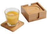 Kesper Sottobicchieri 6 Pezzi, ø 10 Cm, Bambù Kesper 58746