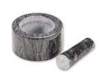 Mortaio E Pestello Kesper, Ø 13 Cm, Marmo Grigio Lucido Kesper 71504