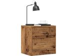 Vidaxl Comodini 2 Pz. Aspetto Legno Recuperato 40X30X40 Cm Materiale A Base Di Legno