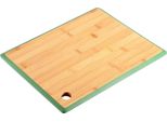 Kesper Tagliere Con Bordo Verde, 23 X 15 X 1 Cm, Bambù Kesper 58261