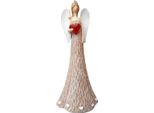Angelo Prodex Con Cuore Splendente, 25 Cm, In Pietra Policroma Prodex KH21B8287A