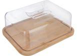 Orion Tagliere Con Coperchio 28X22X11 Cm, Bambù Orion 126849