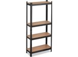 Scaffale Portaoggetti Con 4 Ripiani
