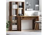 Maison Exclusive - Scrivania Legno Vecchio 138,5 X 55 X 143 Cm Legno Multistrato