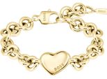 Armkette Boss "Honey Love", Gold (Gelbgoldfarben), ArmbäNder, Damen, 19Cm, Edelstahl, Armkette