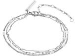 Armband Liebeskind Berlin "Schmuck Geschenk Edelstahl Armkette", Silber (Silberfarben), ArmbäNder, Damen, 22Cm, Edelstahl, Armband