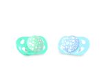 Succhietto 0-6 M 2 Pz, Blu E Verde Pastello