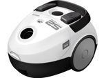 Sencor Svc 52WH-EUE3 Aspirapolvere Con Sacco, Motore Eco Ad Alta Efficienza Da 700 W, Tubo Telescopico In Acciaio Inox, Sistema Di Filtraggio A 5 Stadi, Volume Del Sacco Polvere 1,5 L