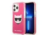 Karl Lagerfeld Klhcp13Xtpecpi Custodia Rigida Per Iphone 13 Pro Max 6.7 Fucsia/Fuschia Choupette Head