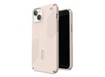 Speck Presidio2 Grip Clicklock Magsafe Apple Iphone 15 Plus / 14 Plus (Bleached Bone/Heirloom Gold/Hazel Brown)