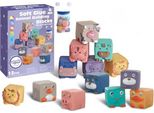 Woopie Pad Sensoriali Acqua Schiaccia Puzzle Animali Suono 12 Pezzi.