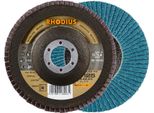 Rhodius Alphaline Lgz F2 Disco Lamellare 125 X 22,23 Mm K40 10 Pz