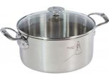 Casseruola In Acciaio Inox Da 28 Cm + Coperchio De Buyer 3427.28