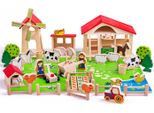 Bigjigs Toys Grande Fattoria Di Legno
