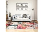 Vidaxl Tappeto Patchwork Lavabile Multicolore 160X230 Cm Antiscivolo