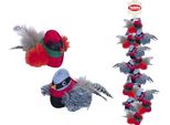 Nobby Piume Di Peluche Con Suono 12 Pezzi, 12 Cm