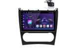 9In 2+64G Carplay Andriod13 Swc Gps Navi Per Mercedes Benz Classe C W203 Wifi Bt Rds Dsp Dab+ Usb 2Din 4Core Fm Fotocamera