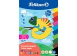Pelikan 300002264 Pelikan Tonpapierblock, Din A3, 10 Fogli, Colori Assortiti
