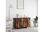 Vidaxl Credenza In Rovere Fumé 120 X 41 X 75 Cm Materiale In Legno