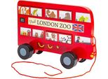 Bigjigs, Giocattolo In Legno Con Bus Di Londra Da Tirare