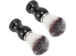 2PCS Uomo Spazzola Per Barba Portatile In Nylon Sintetico Salone Viso Pulizia Spazzola Da Barba Strumento Per La Cura Della Barba