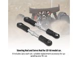 2Pcs/Set Rc Car Steering Rod Servo Link Turnbuckle Linkage Per Zd 1:16 Model Car (Steering Rod)