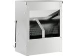Vidaxl Mangiatoia Per Conigli Argento 20 X 12,5 X 25 Cm Acciaio Zincato