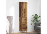 Vidaxl Credenza In Legno Recuperato 69,5 X 34 X 180 Cm Materiale A Base Di Legno