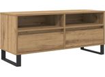 Vidaxl Mobile Tv Con Cassetti In Rovere Artisan 100 X 34,5 X 44,5 Cm