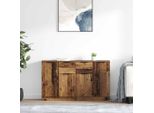 Vidaxl Credenze 2 Pezzi In Legno Di Recupero 60 X 30 X 70 Cm Materiale A Base Di Legno