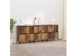 Vidaxl Credenze 3 Pezzi Altholz 60 X 35 X 70 Cm Holzwerkstoff