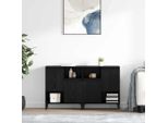Vidaxl Credenze 2 Pezzi Look Rovere Nero 60 X 35 X 70 Cm